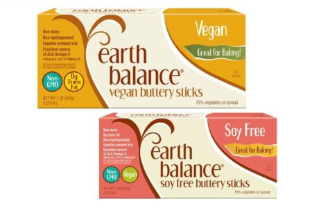 Earth Balance Buttery Sticks (Review) - dairy-free and vegan butter alternative - great for baking