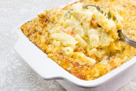 Vegan Macaroni and Uncheese Casserole Recipe (gluten-free option)